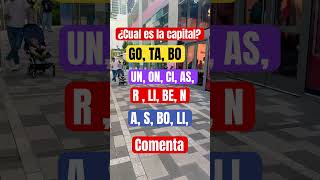 Puedes Descifrar Las Capitales quiz [upl. by Hermann]