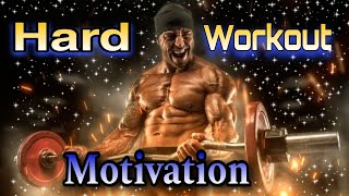 Hard Workout Motivation  Gym Motivation [upl. by Adnorehs]