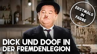 Dick und Doof in der Fremdenlegion  KOLORIERT  Filmklassiker  Deutsch  Komödie [upl. by Arym728]