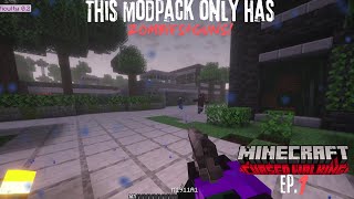 Zombies only Modpack also Has Guns quotCursed Walkingquot Modpack [upl. by Dunston]