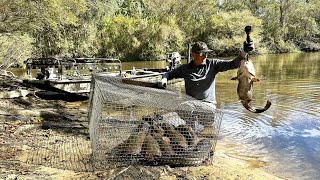 300 Pounds of CATFISH in 1 Trip Challenge 24 Hours at Fish Camp [upl. by Ssidnak234]