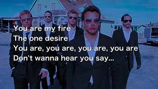 I Want It That Way  Backstreet Boys lyrics 和訳 [upl. by Tray961]