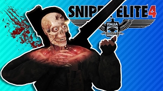 I CANT FEEL MY FACE  Sniper Elite 4 [upl. by Adhern93]