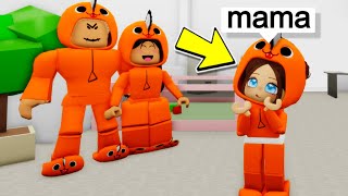 Brookhaven But I Copy ODERS HALLOWEEN Avatars as a BABY [upl. by Kaltman282]