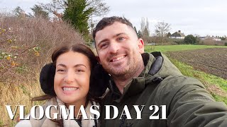 Vlogmas 2023 Day 21  Winter walks amp cheeseboards [upl. by Rorry]