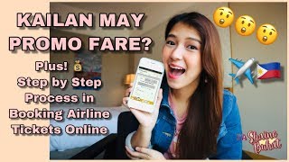 AIRLINE PROMO FARE TIPS  STEP BY STEP PROCESS IN BOOKING AIRLINE TICKETS ONLINE TAGALOG [upl. by Sherl826]