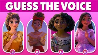 Magical Voices of Encanto Can You Match the Voice to the Character [upl. by Oab]