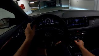 2024 Skoda KAMIQ FL Monte Carlo 10 TSI Night POV Test drive Interior by night CARiNIK [upl. by Neicul]