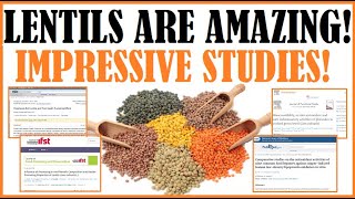 Lentils Are Amazing The Impressive Studies On Lentils [upl. by Wolpert693]