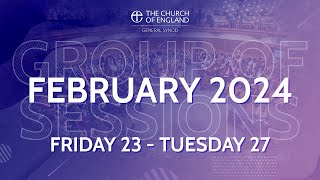 General Synod February 2024  Sunday 25 [upl. by Fulton]