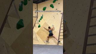 Those slopers last three holds are awful boulderinggym bouldering [upl. by Syl]