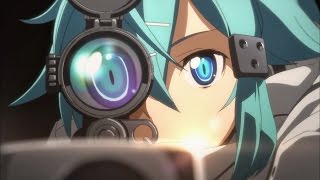 AMV Sword Art Online 2 Sinon in GGO  Runnin [upl. by Jolee]