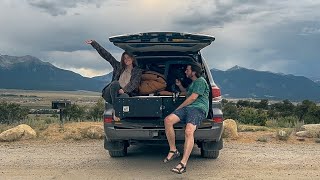 Truck camping in Colorado with new drawer system [upl. by Steffin]