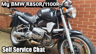 BMW R850R R1100R Self Service Should You Service Your Own Bike [upl. by Easlehc]