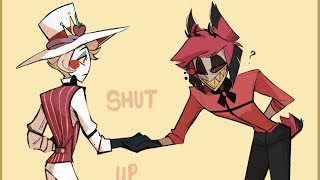 Alastor and Lucifer Have a ROMANTIC DANCE Hazbin Hotel Comic Dub [upl. by Iaka]