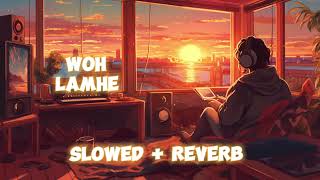 Woh lamhe🎧 atifaslam slowed  reverb Thelofiman [upl. by Cheney721]