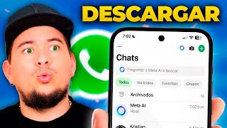 Nueva ACTUALIZACIÓN de WhatsApp ¡¡¡DESCARGAR YA [upl. by Ferdinand263]