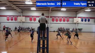 Tabernacle vs Trinity Christian Varsity VB [upl. by Dupuis]