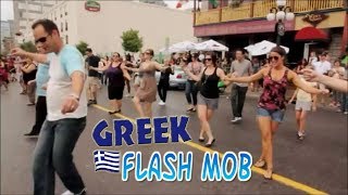 GREEK FLASH MOB  ZORBA [upl. by Farhsa457]