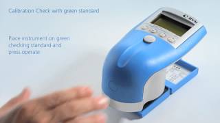 Calibrate the spectroguide color meter  BYKGardner GmbH  english [upl. by Anilahs]