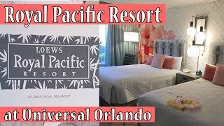 Royal Pacific Resort Renovated Room Tour at Universal Orlando [upl. by Anelec]