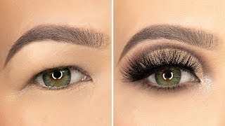 COMO HACER CUT CREASE EN PARPADO CAIDO [upl. by Sutniuq]