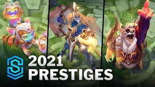 2021 Prestige Skins  League of Legends [upl. by Gulgee96]