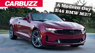 2021 Chevrolet Camaro Convertible Test Drive Review More Than A Muscle Car [upl. by Eldredge]