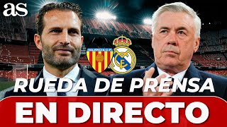 EN DIRECTO RUEDA PRENSA ANCELOTTI Y BARAJA tras la POLÉMICA y CASO VINICIUS Valencia  Real Madrid [upl. by Mcleod333]