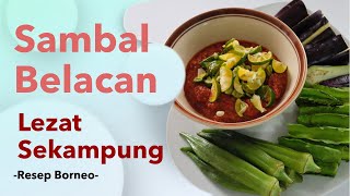 Sambal Belacan Sedap Recipe [upl. by Kennith]