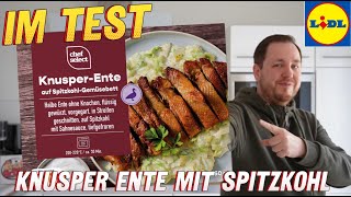 Lidl Knusper Ente auf SpitzkohlGemüsebett im Test [upl. by Wimsatt]