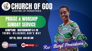 Church Service  LIVE BROADCAST  SEP 01 2024  CHURCHOFGODCOMARIMA [upl. by Ellives]