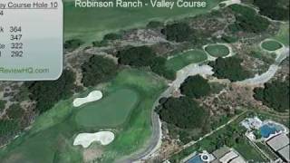 Robinson Ranch Golf Course Valley Course FlyOver [upl. by Nnairrek233]