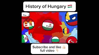 Countryballs  History of Hungary 2 countryballs polandball history europe geography map [upl. by Munafo]