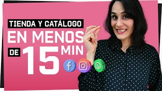 💥 Cómo CREAR una Tienda o Catálogo en Facebook e Instagram ► ACTUALIZADO 2022 [upl. by Annaerda]