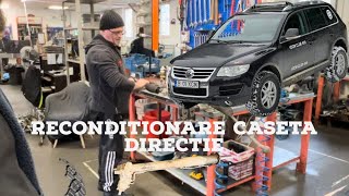 Reconditionare caseta directieTur complet la turealsteeringsolutions5866 Schimbare simering 4x4 [upl. by Gnirps]