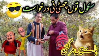 New funny Pothwari drama  school toon CHOTI ni drkhwast  pothwari funny videos 2024 [upl. by Pamelina192]