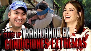 Sandra Bullock hizo una película a ciegas Close Up BIRDBOX [upl. by Enneles716]