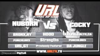 SMACK  URL Presents NUBORN vs COCKY  URLTV [upl. by Aikit]