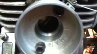 KT100 Yamaha alky carb Video [upl. by Siletotsira530]