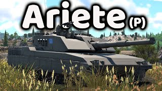 Ariete P Gameplay  Italian Main Battle Tank  War Thunder [upl. by Alaj]