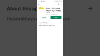 iOS Notes on any Android  How to use i Notes on any Android ⚡shorts [upl. by Nnayllek]