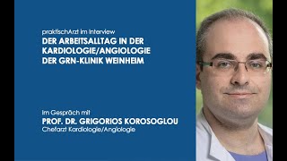 Arbeitsalltag in der KardiologieAngiologie der GRNKlinik Weinheim  Interview Grigorius Korosoglou [upl. by Lilith159]