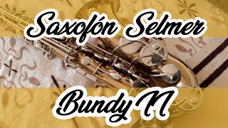 Saxofón Alto Selmer Bundy II Made in USA con Boquilla de Pasta [upl. by Eerihs85]