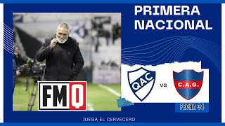 QUILMES vs GÜEMES EN VIVO desde EL CENTENARIO • Relato EMOCIONANTE Primera Nacional [upl. by Verda291]