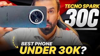 Tecno Spark 30c Unboxing amp Quick review  120hz Display  Best Phone under 30k   Price in pakistan [upl. by Cuthburt]