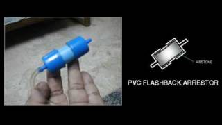 hhoSIMPLE FLASHBACK ARRESTOR [upl. by Ennovyahs]