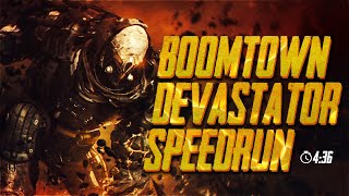 Best top tree Devastator build CT15 boomtown 4 minutes Outriders [upl. by Gavrila]