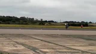 World wheelie record elvington 2020 Philippe RICHARD [upl. by Ernest864]