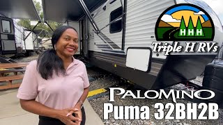 PalominoPuma32BH2B  by Triple H RVs of Haleyville Alabama [upl. by Ahsinotna]